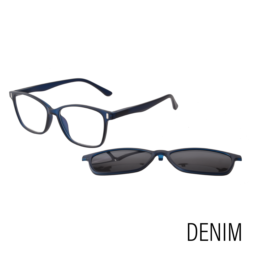 Sydney Anti Blue Light Glasses with Magnetic Detachable Polarized Shades
