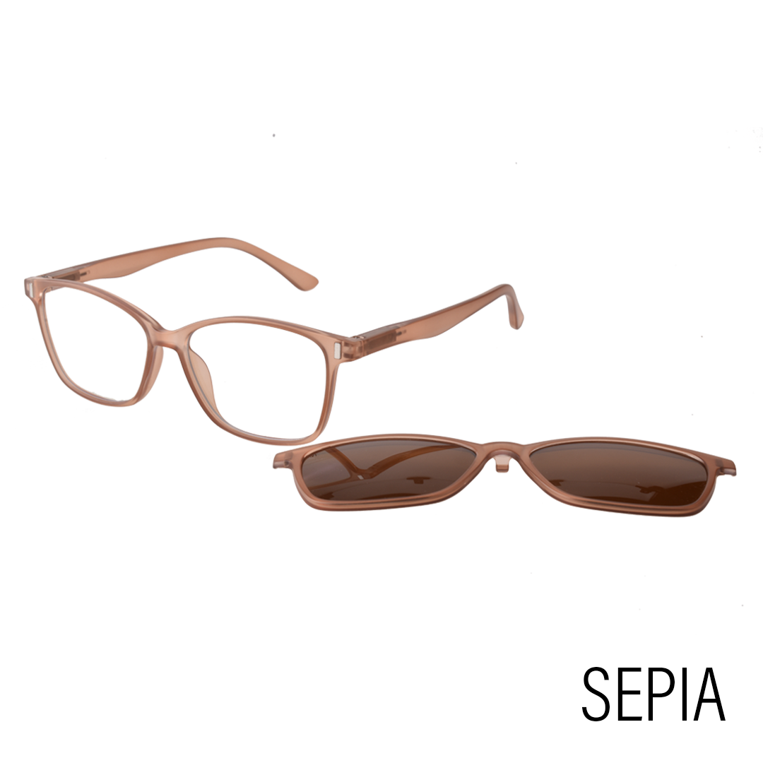 Sydney Anti Blue Light Glasses with Magnetic Detachable Polarized Shades