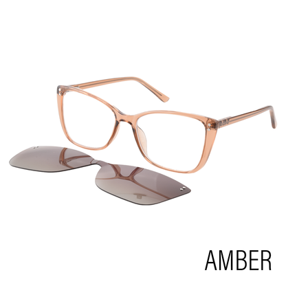 Cannes Anti Blue Light Glasses with Magnetic Detachable Polarized Shades