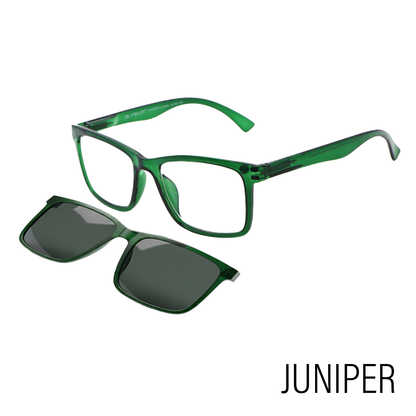 Rhodes Anti Blue Light Glasses with Magnetic Detachable Polarized Shades